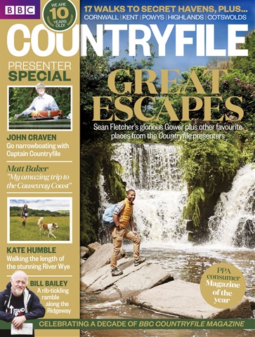 BBC Countryfile Magazine issue 10th Birthday Special 2017