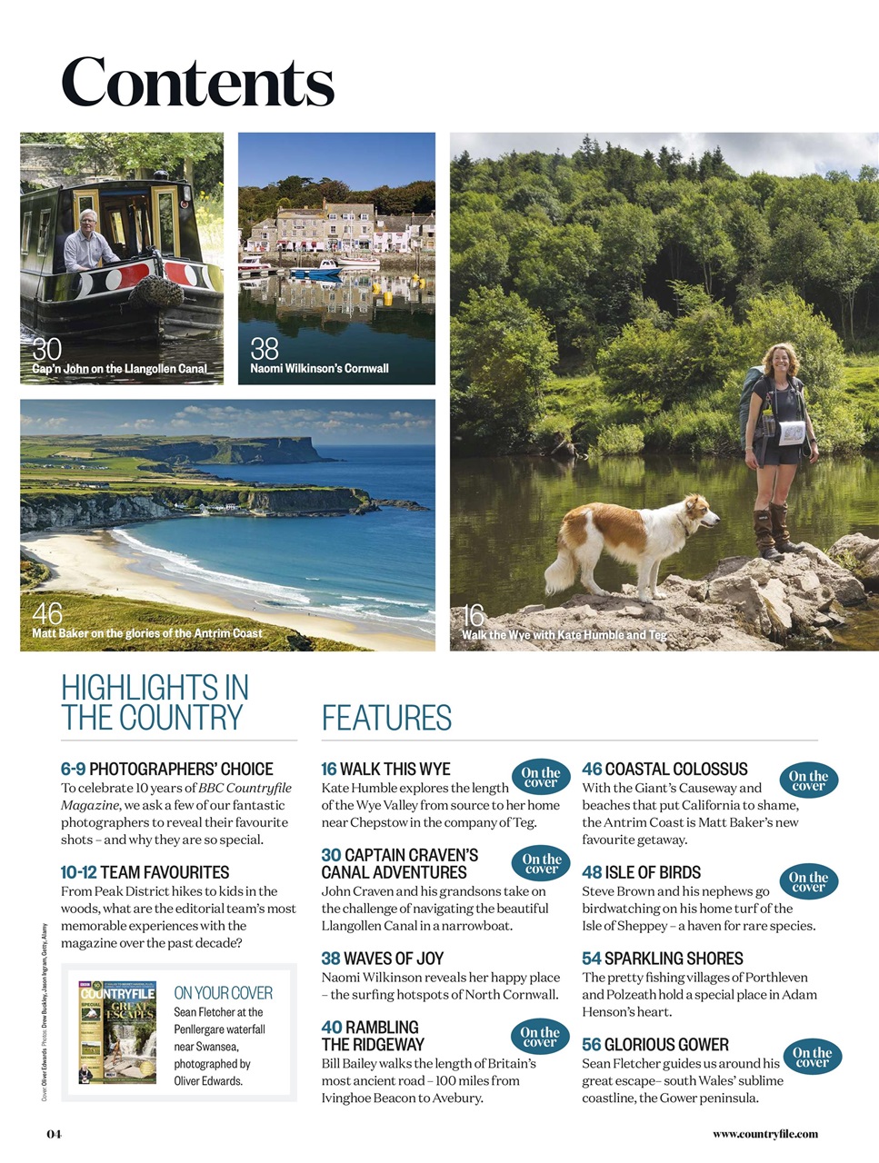 BBC Countryfile Magazine Preview Pages