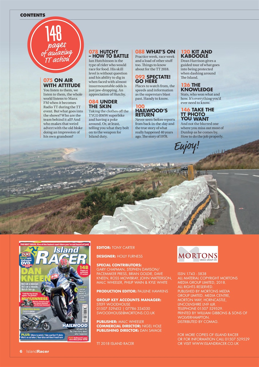 Island Racer Preview Pages