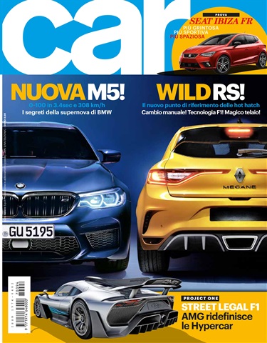 CAR magazine Italia issue NOVANTAQUATTRO