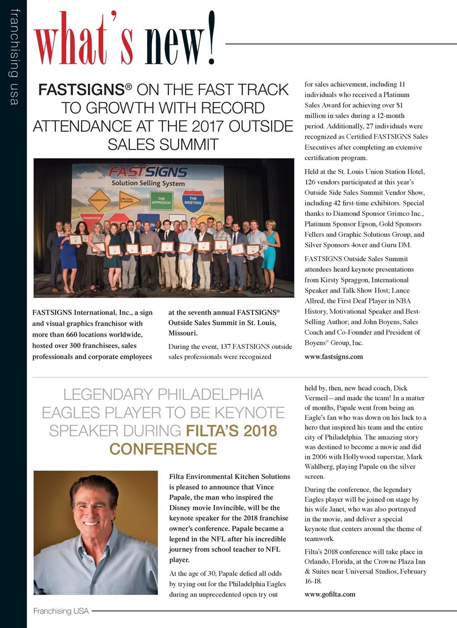 Franchising USA Preview Pages