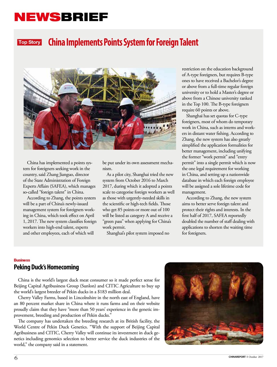 China Report Preview Pages