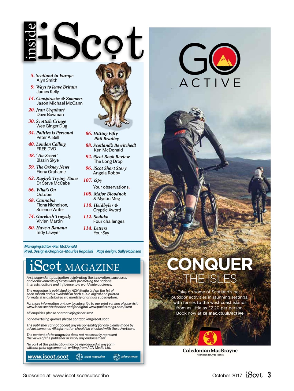 iScot Magazine Preview Pages