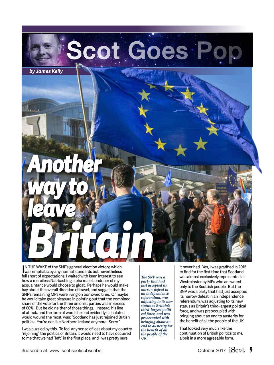 iScot Magazine Preview Pages