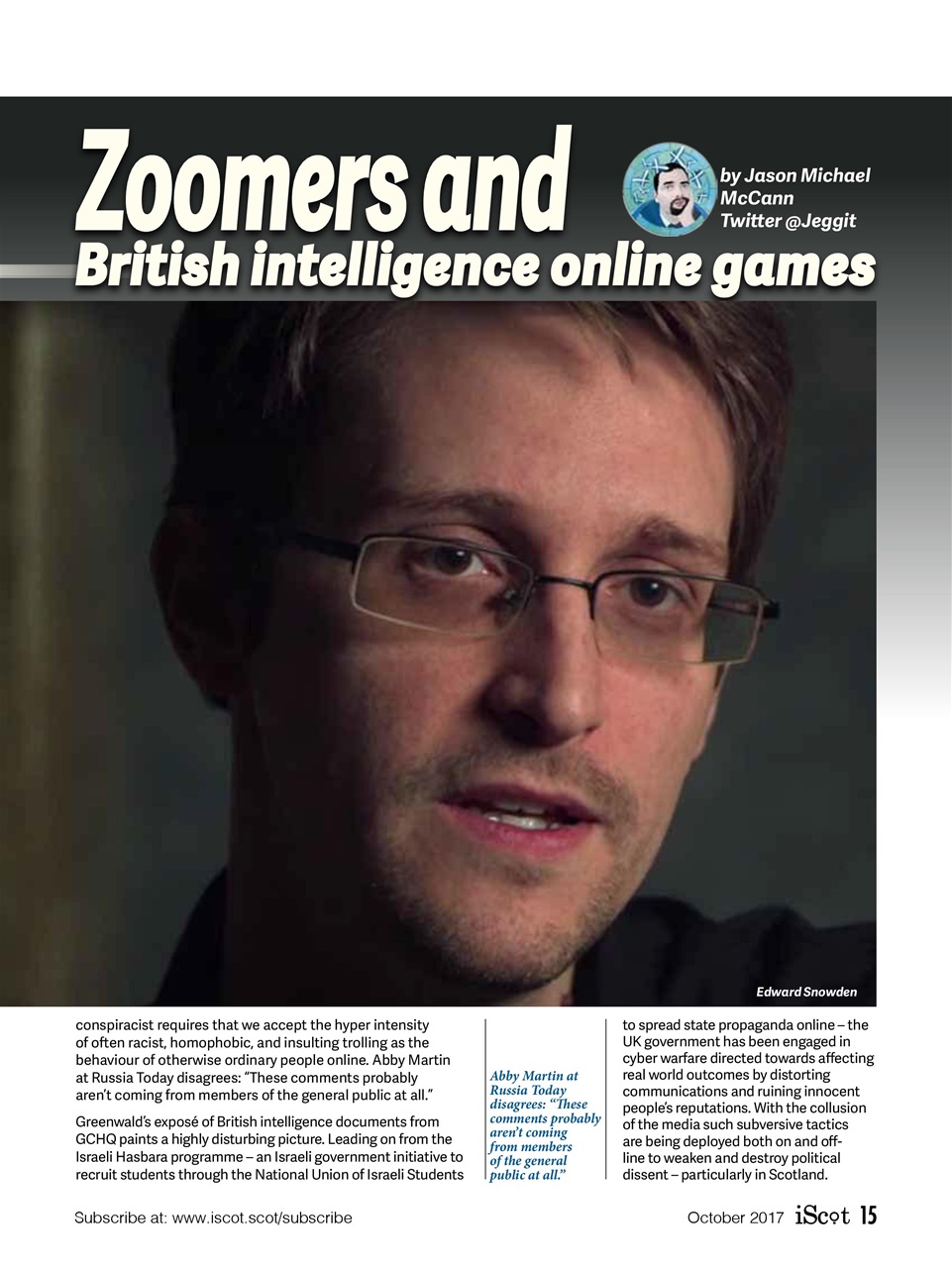 iScot Magazine Preview Pages