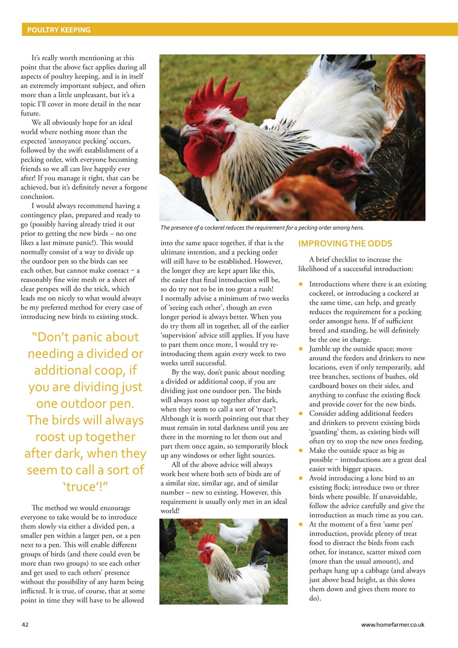 Home Farmer Magazine Preview Pages