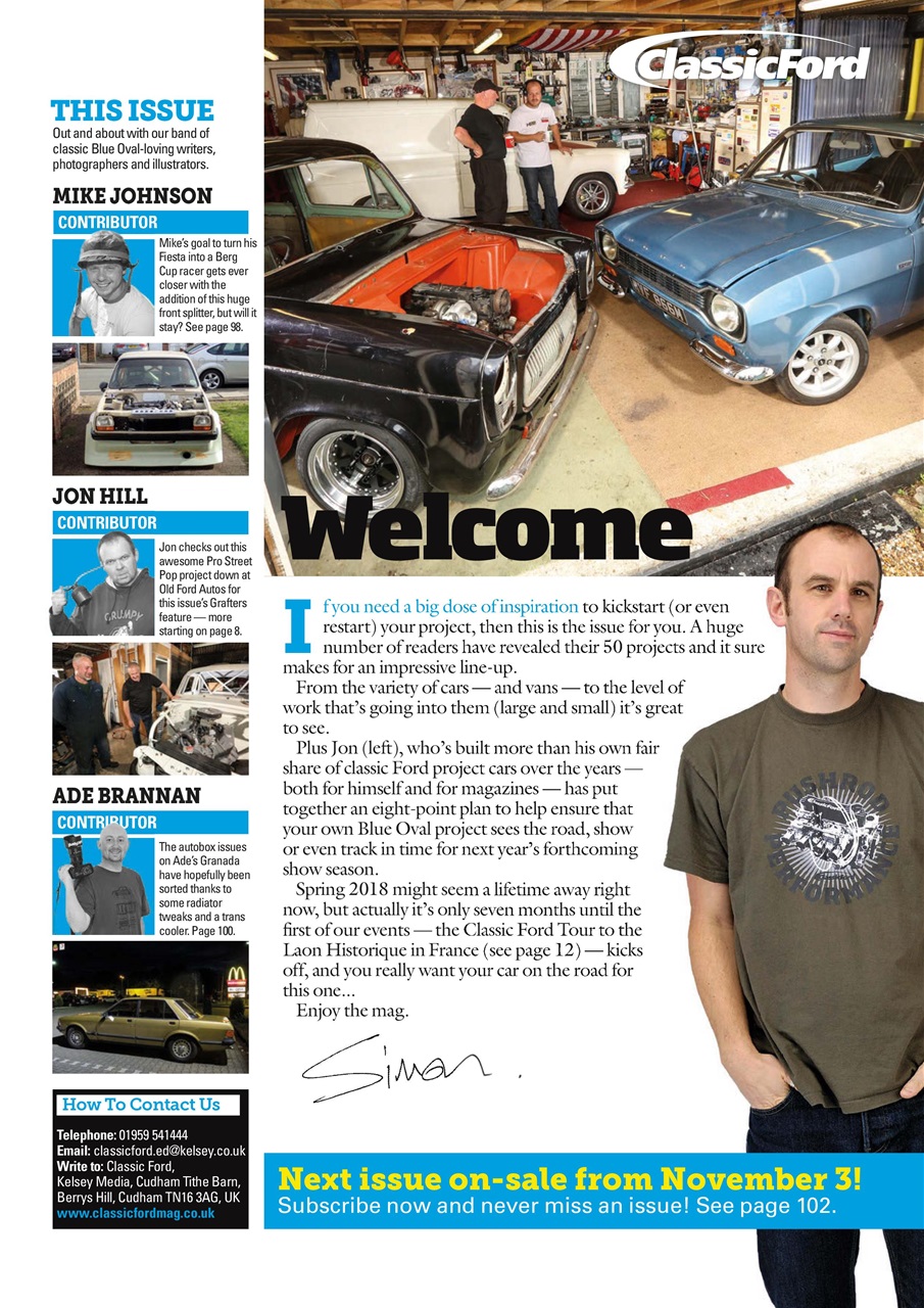 Classic Ford Preview Pages
