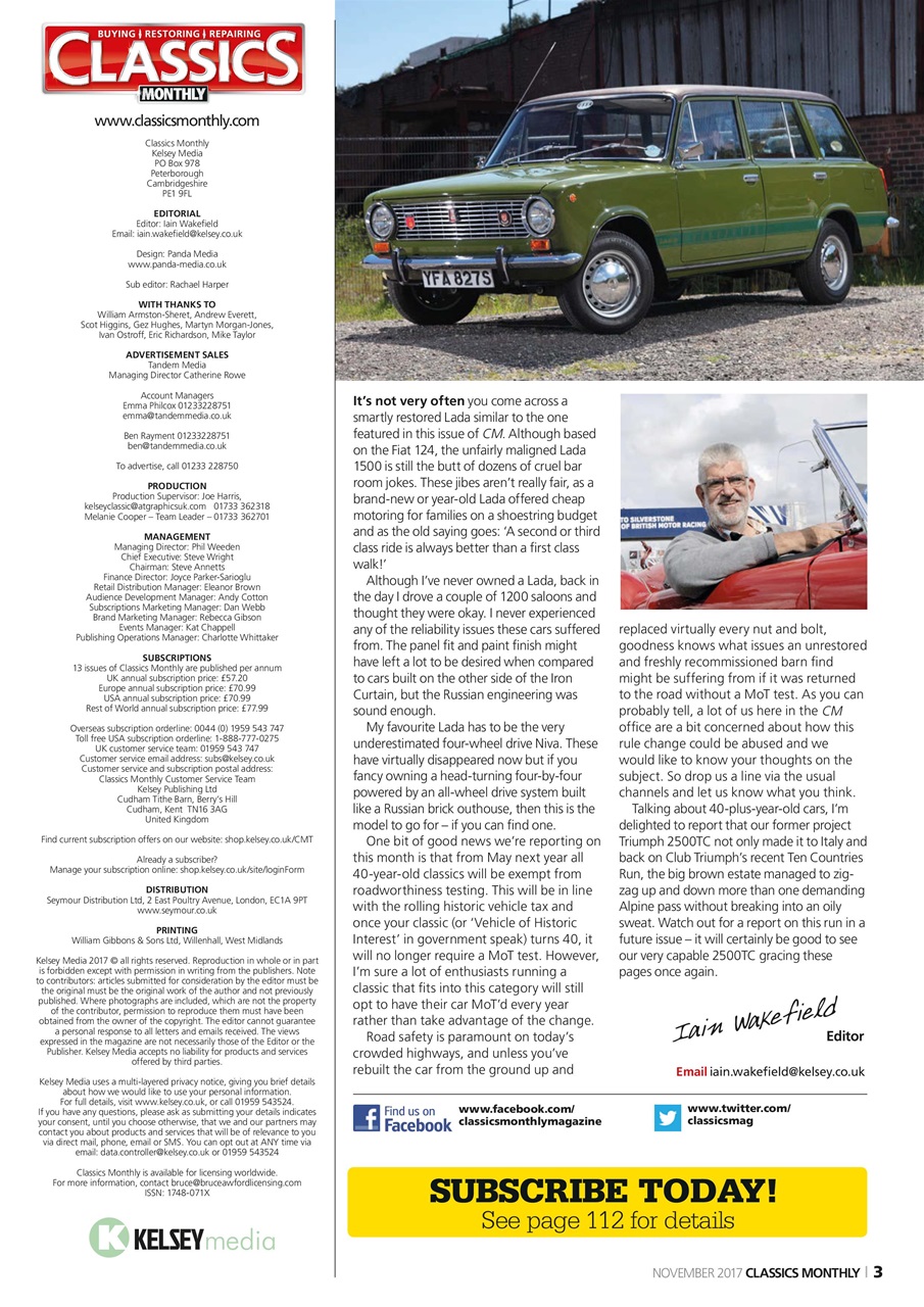 Classics World Preview Pages