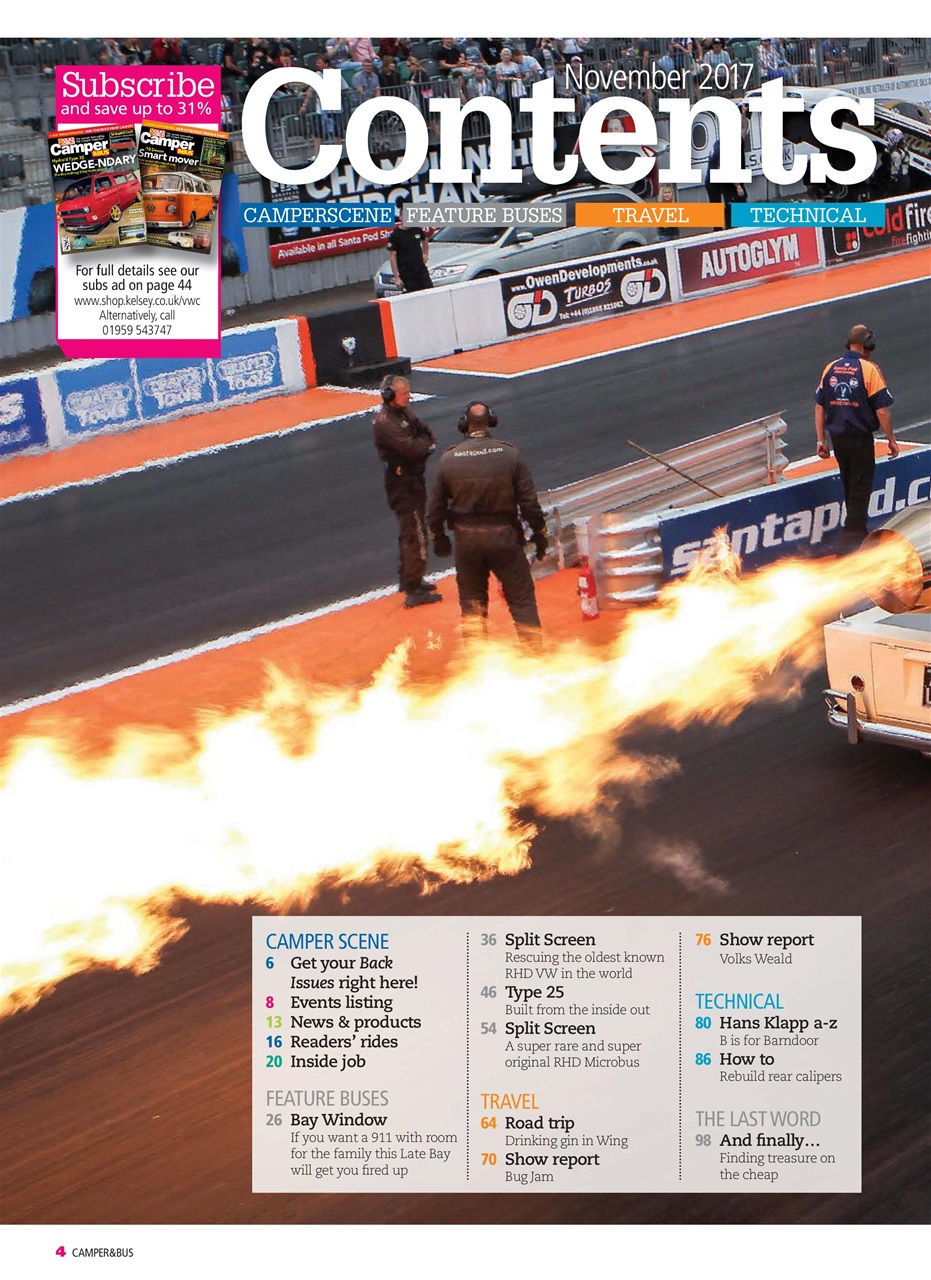 VW Camper Preview Pages