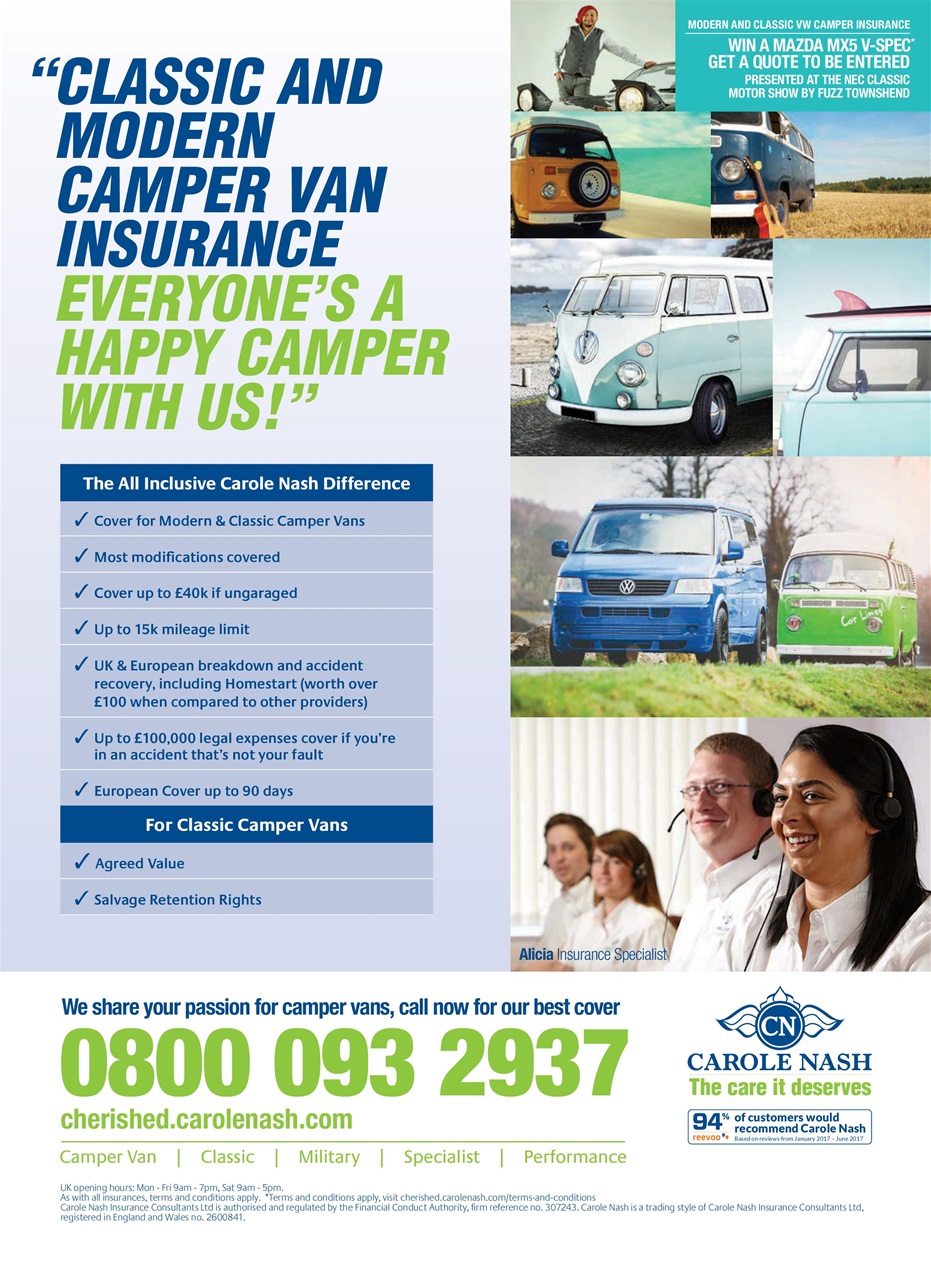 VW Camper Preview Pages