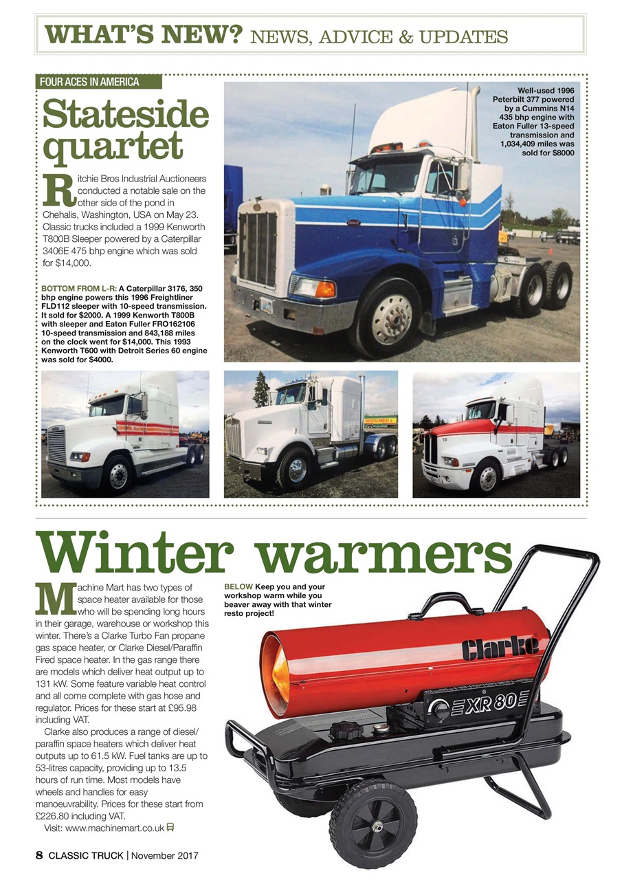 Classic Truck (OLD) Preview Pages