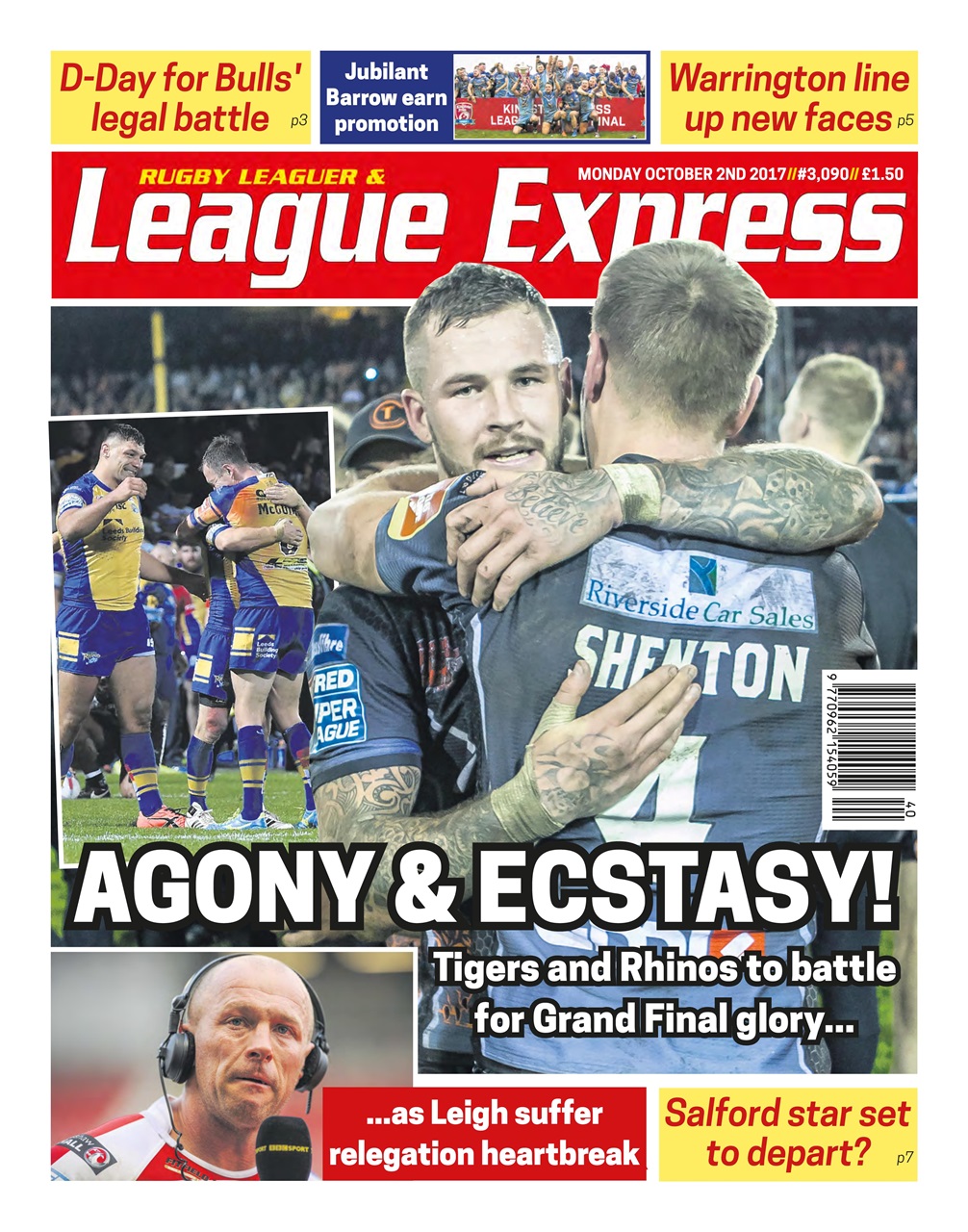 League Express Preview Pages