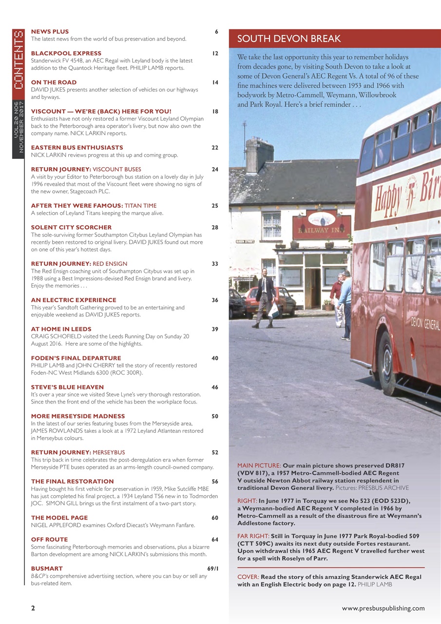 Bus & Coach Preservation Preview Pages