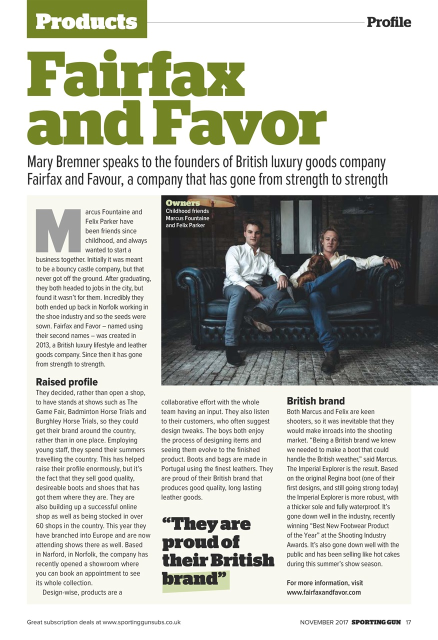 Sporting Gun Preview Pages