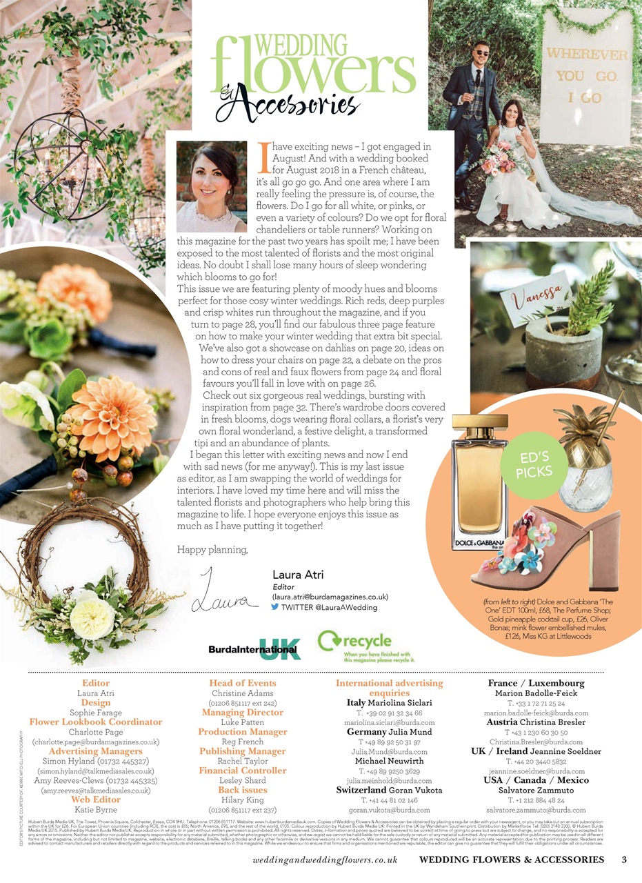 Wedding Flowers Magazine Preview Pages