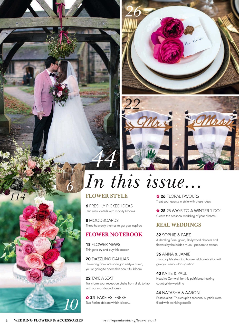 Wedding Flowers Magazine Preview Pages