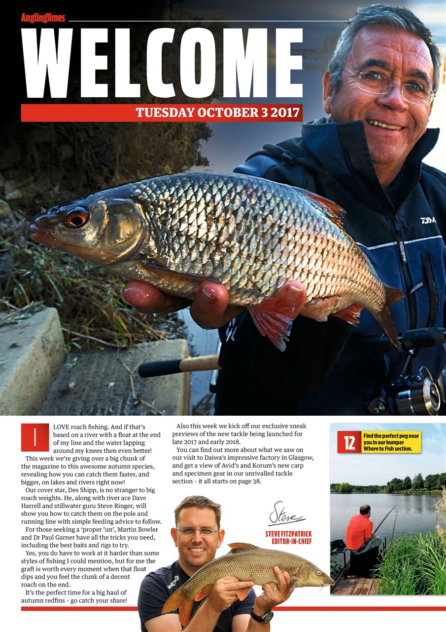 Angling Times Preview Pages