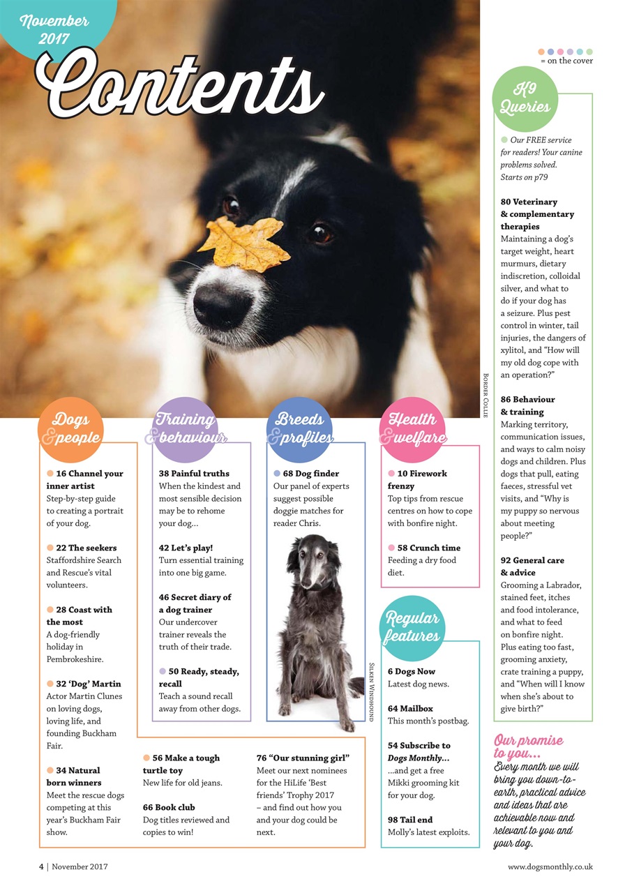 Dogs Monthly Preview Pages