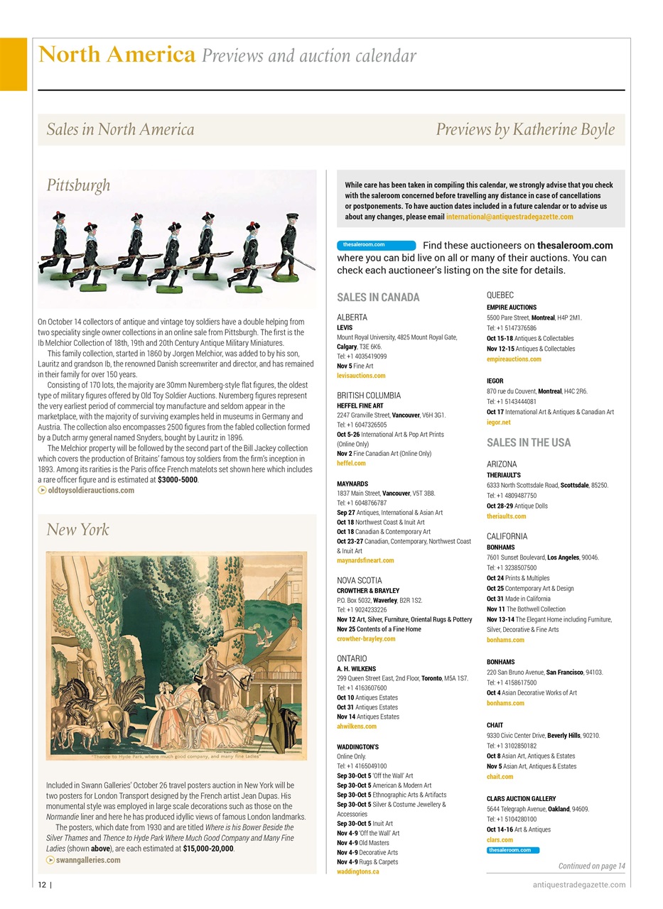 Antiques Trade Gazette Preview Pages