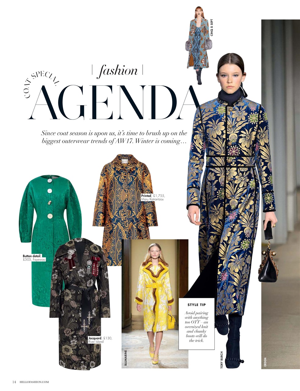 Hello! Fashion Monthly Preview Pages