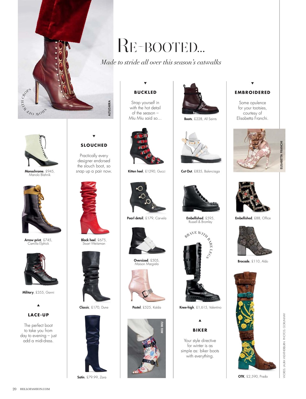 Hello! Fashion Monthly Preview Pages