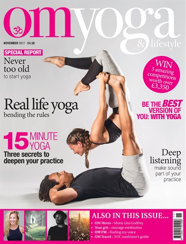 OM Yoga Magazine issue November 2017