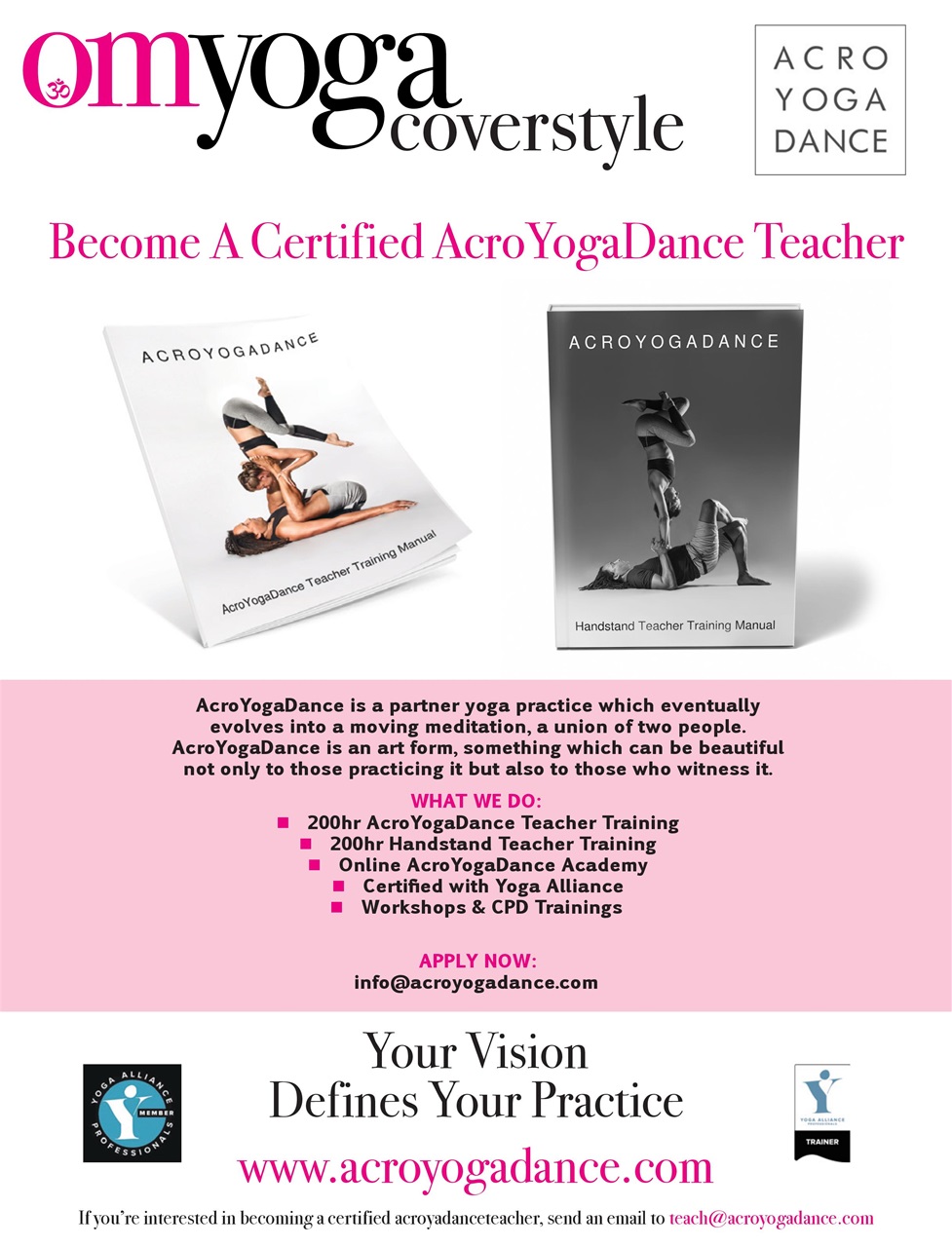 OM Yoga Magazine Preview Pages