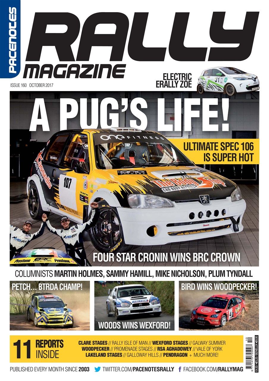 Pacenotes Rally magazine Preview Pages