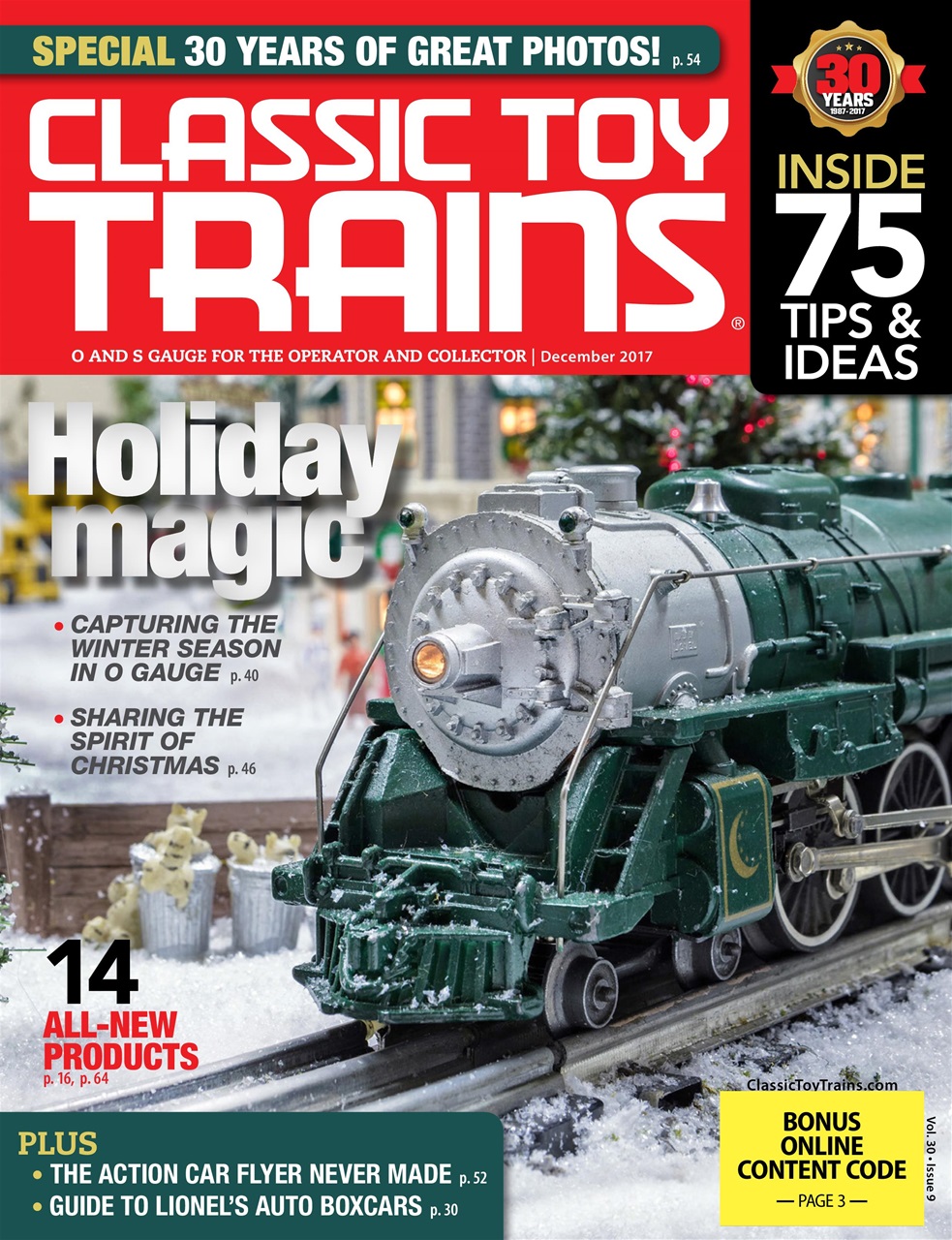 Classic Toy Trains Preview Pages