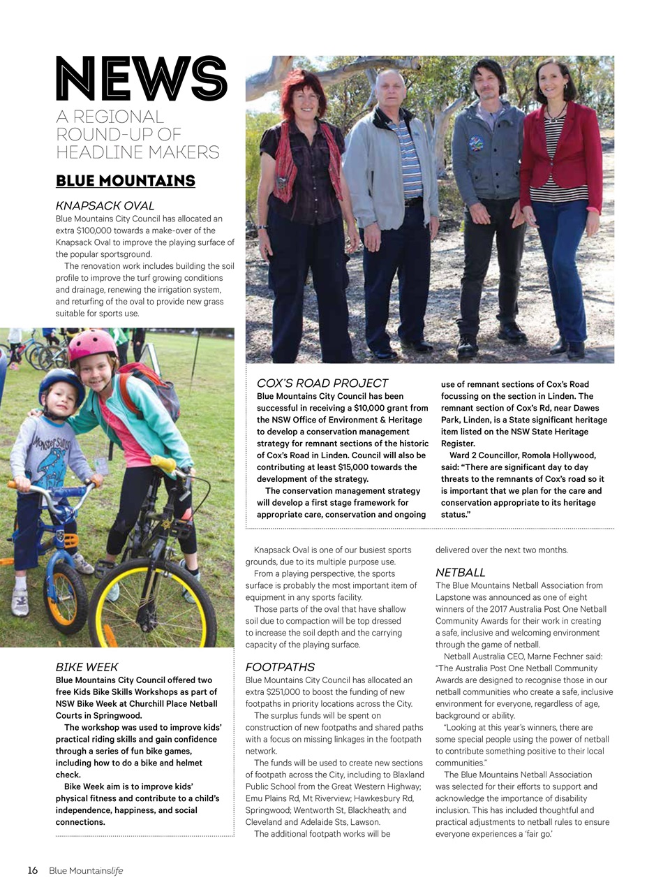 Blue Mountains Life Preview Pages