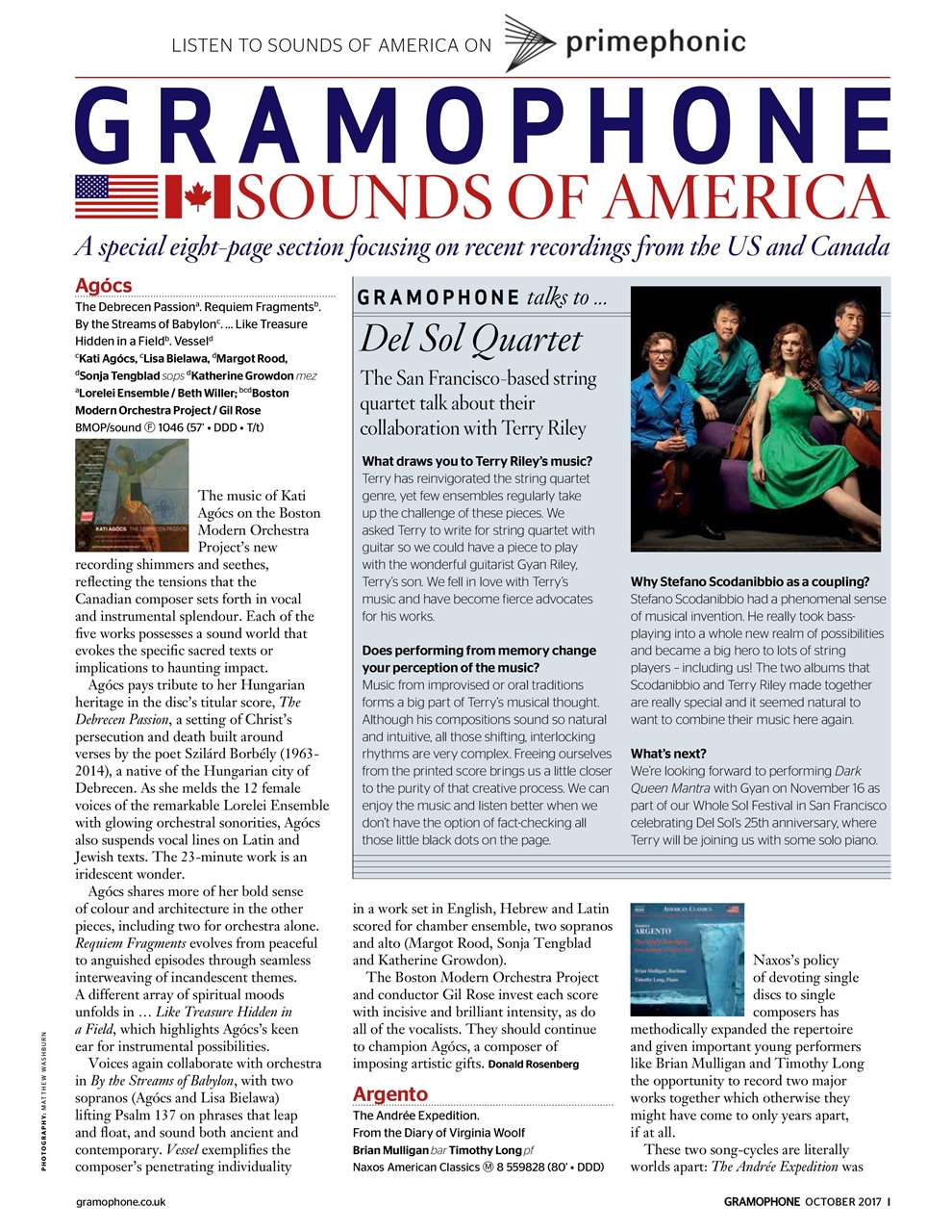 Gramophone Preview Pages