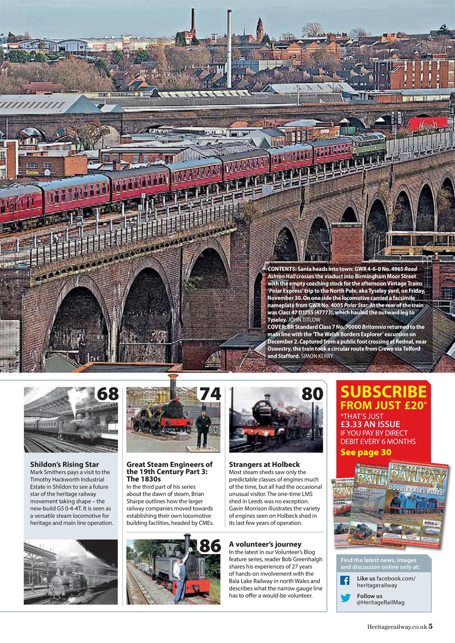 Heritage Railway Preview Pages