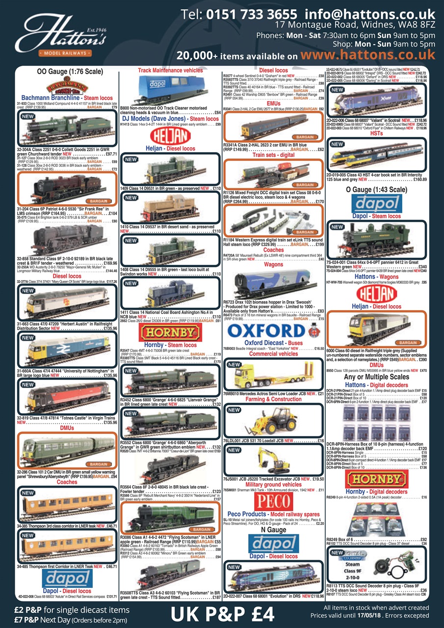 Heritage Railway Preview Pages
