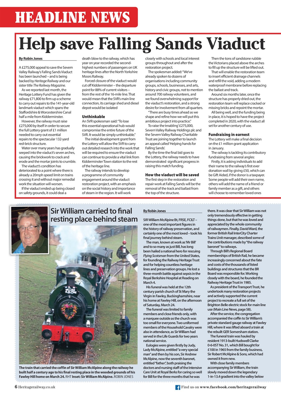 Heritage Railway Preview Pages