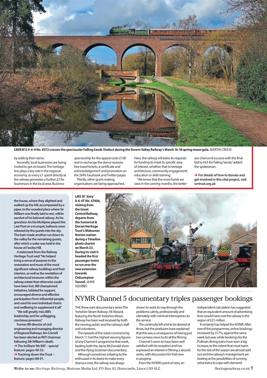Heritage Railway Preview Pages
