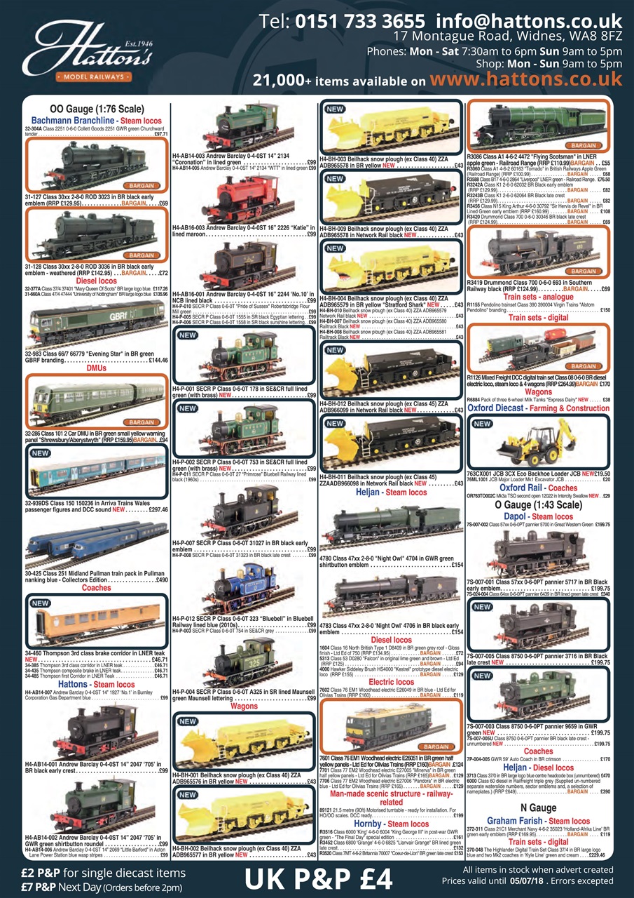 Heritage Railway Preview Pages