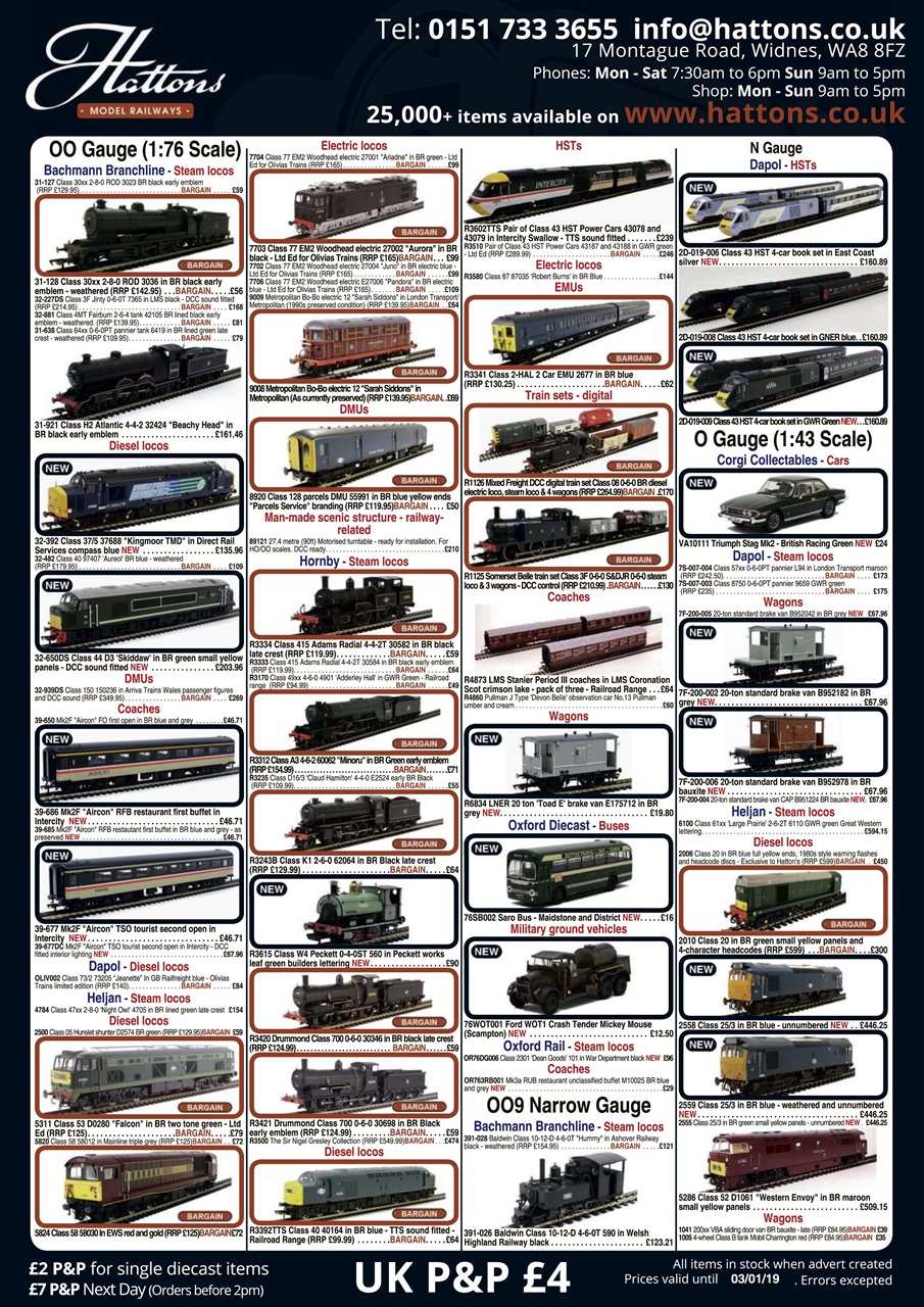 Heritage Railway Preview Pages
