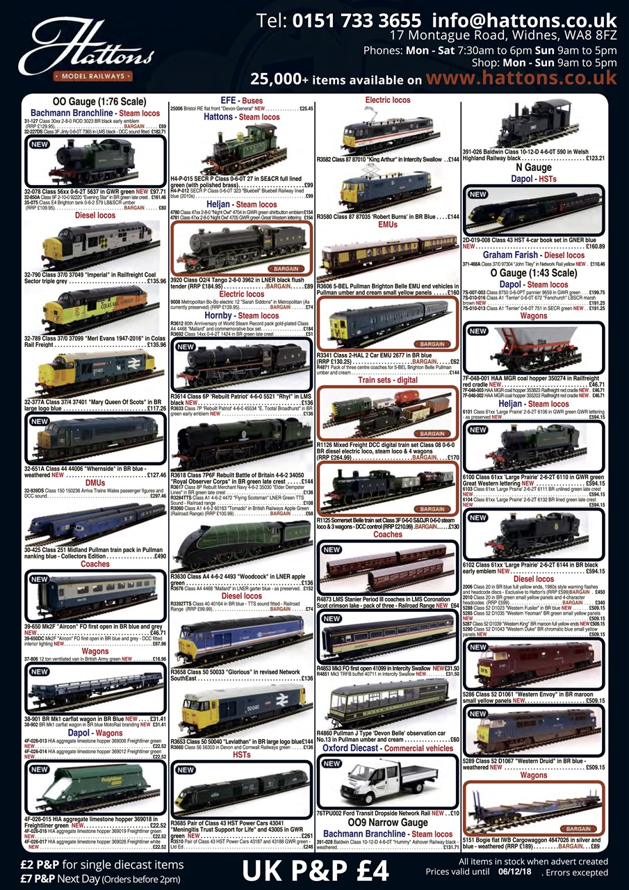 Heritage Railway Preview Pages