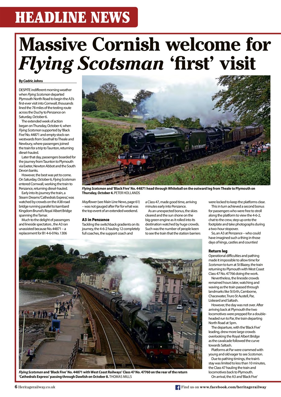 Heritage Railway Preview Pages