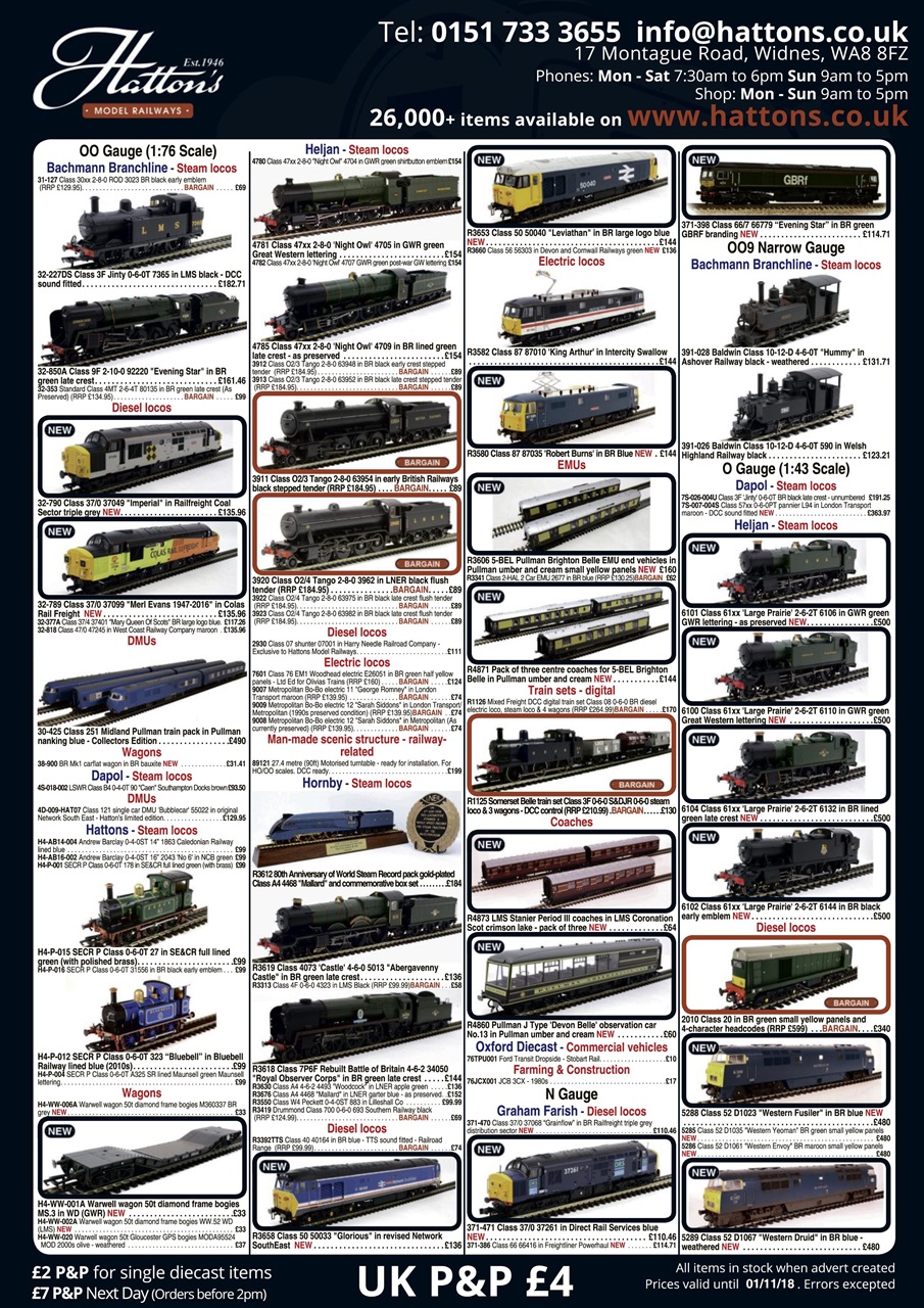 Heritage Railway Preview Pages