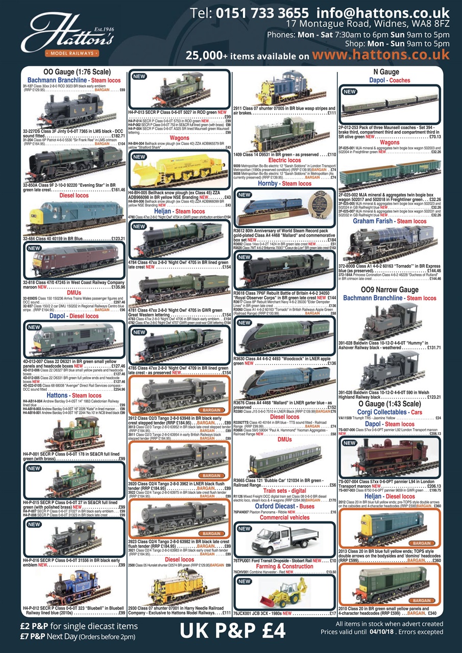 Heritage Railway Preview Pages