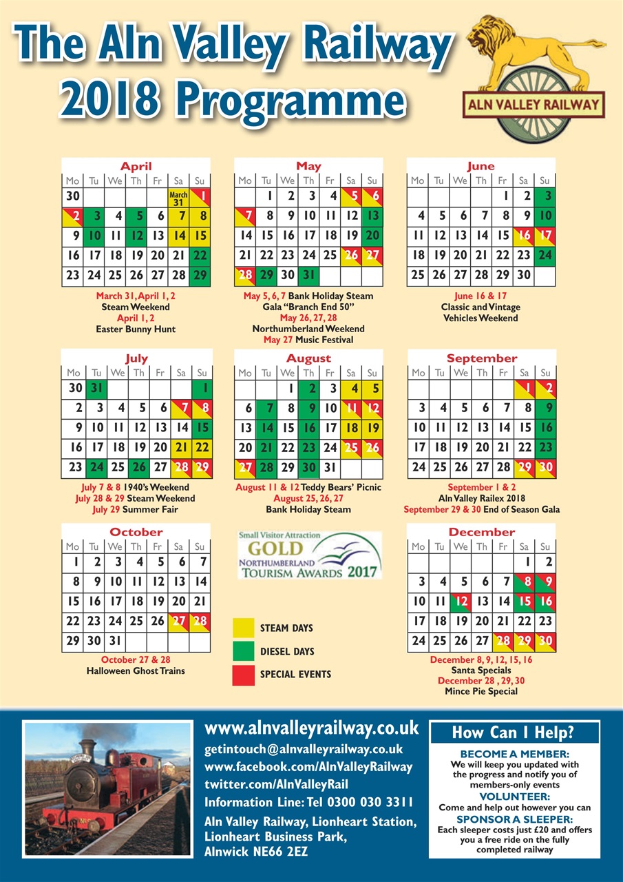 Heritage Railway Preview Pages