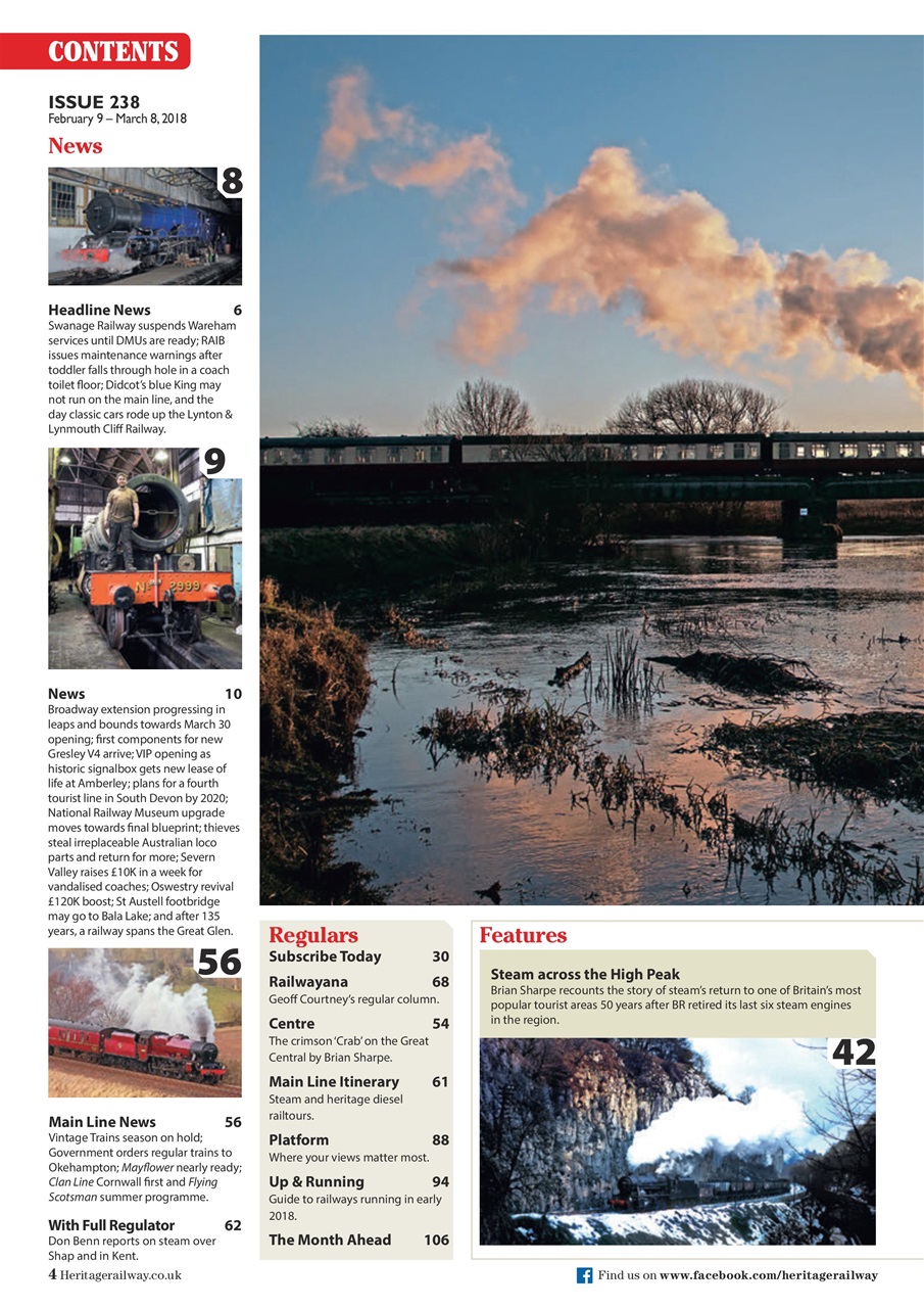 Heritage Railway Preview Pages