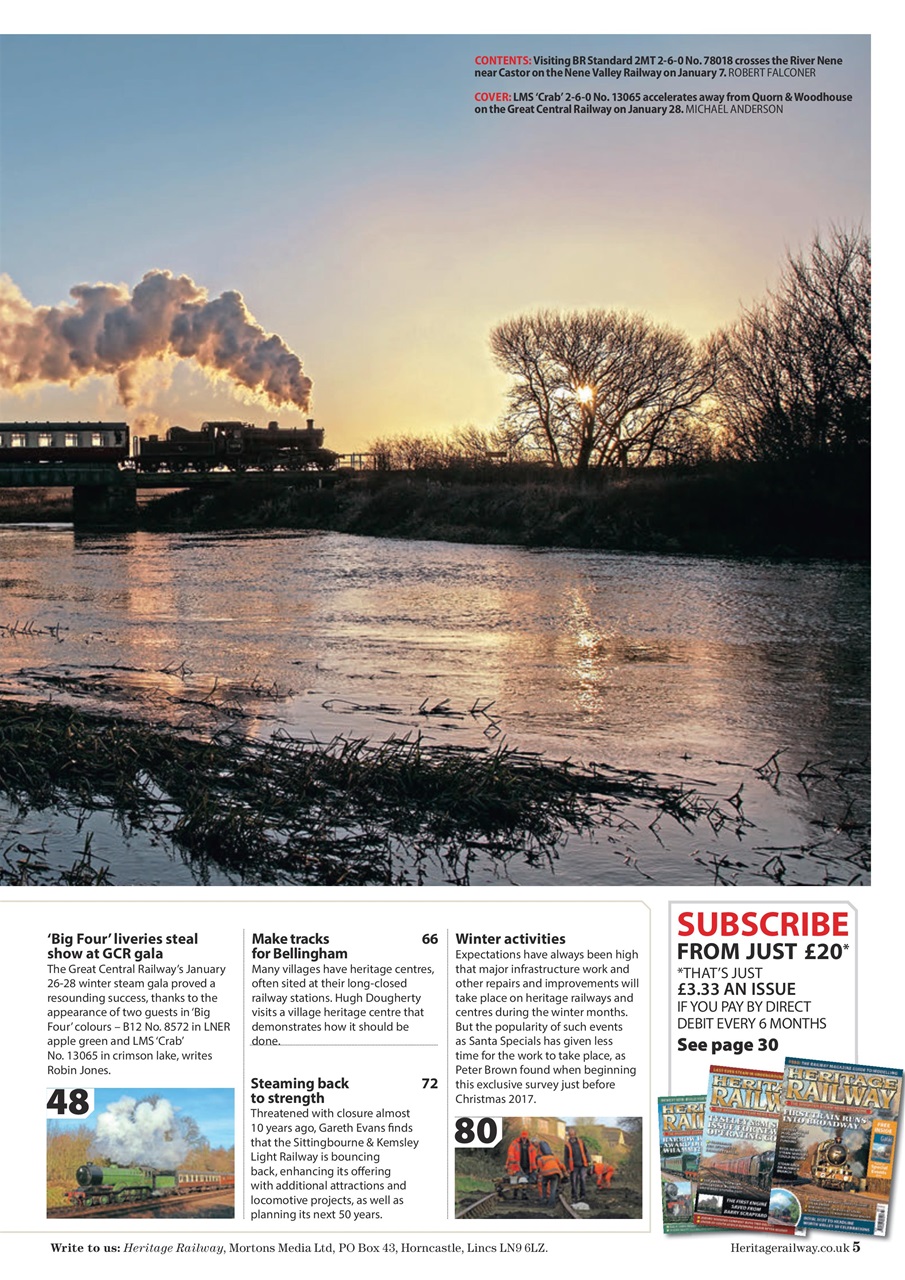 Heritage Railway Preview Pages