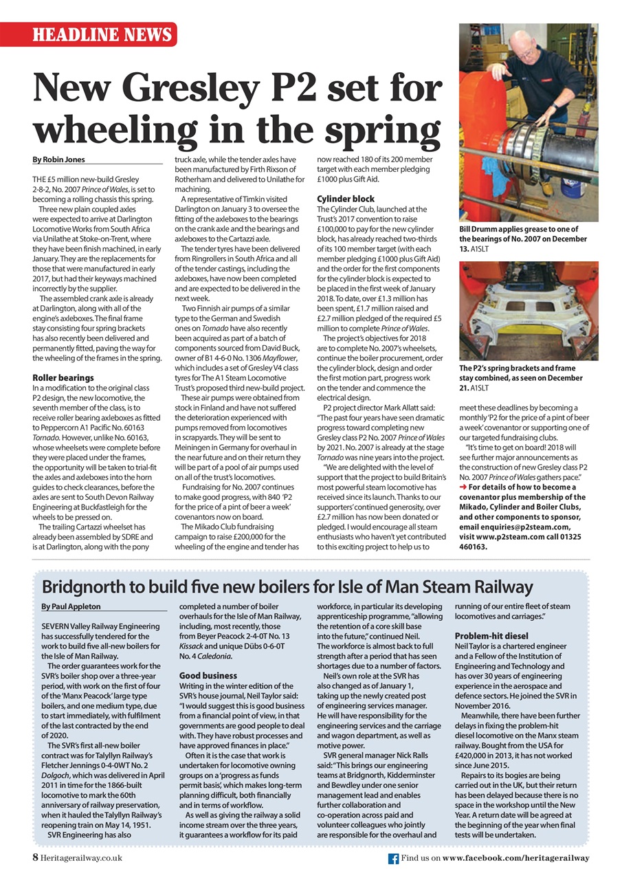 Heritage Railway Preview Pages