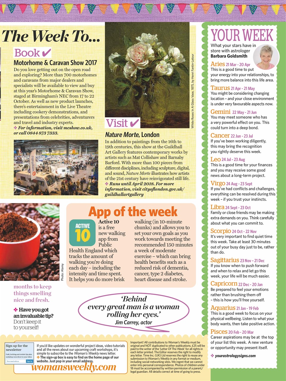 Woman's Weekly Preview Pages