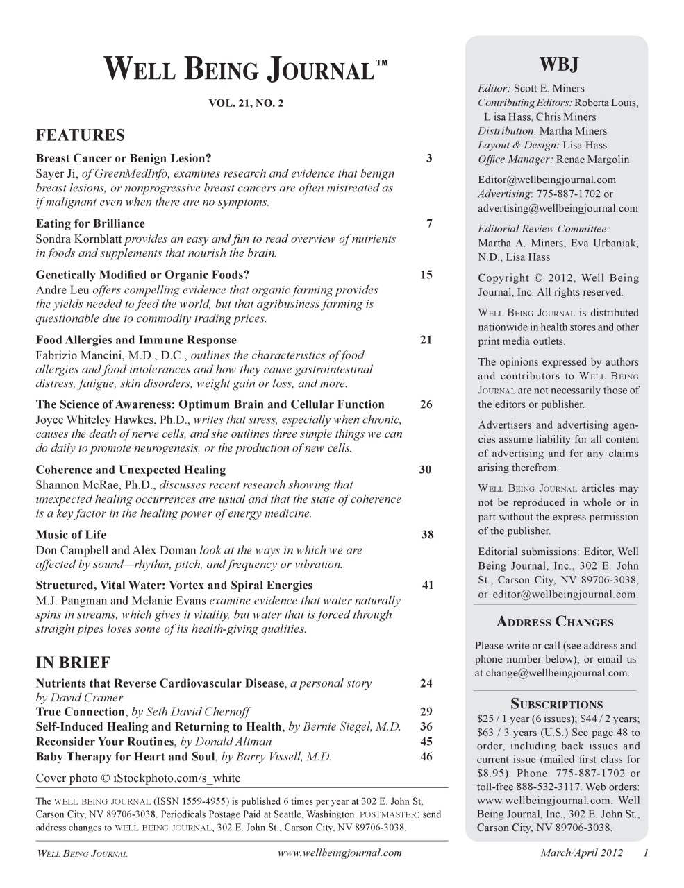 Well Being Journal Preview Pages