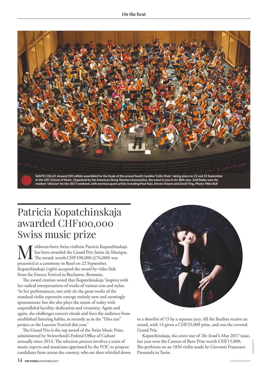 The Strad Preview Pages