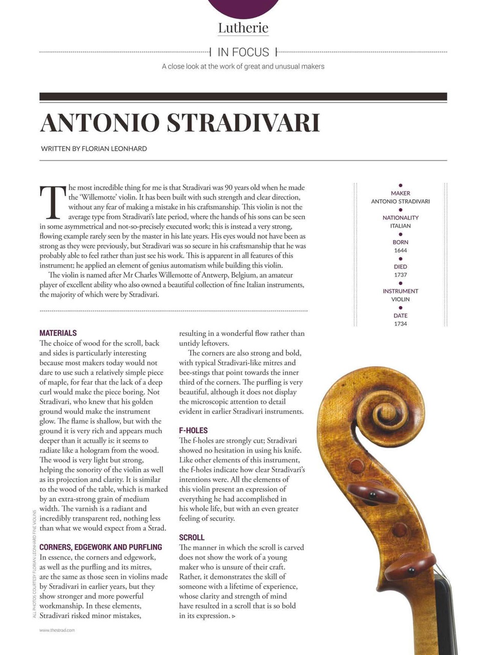 The Strad Preview Pages