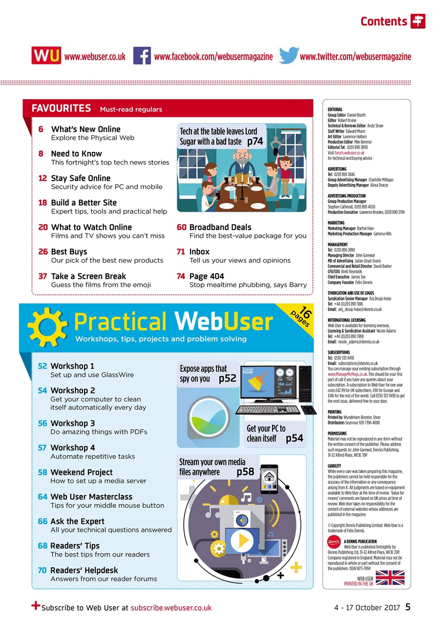 Webuser Preview Pages